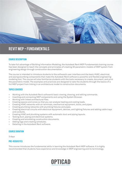 PDF REVIT MEP FUNDAMENTALS PDF FileREVIT MEP FUNDAMENTALS