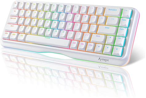 Amazon.com: KEMOVE K68 Butterfly 65% Mechanical Keyboard, PBT Low Profile Wireless/Wired Gaming ...