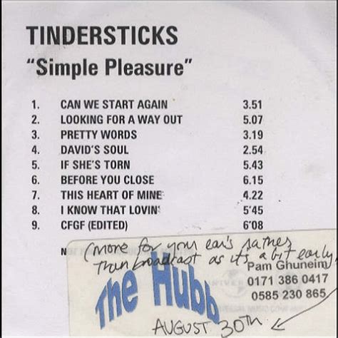 List Of All Top Tindersticks Albums Ranked