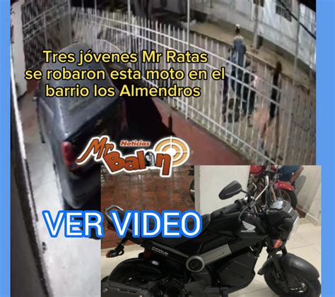 Se Robaron Una Moto Honda Navi En El Barrio Los Almendros