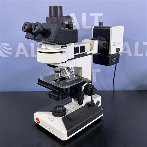 Leitz Laborlux S Microscope With LEP Universal Arclamp Power Supply