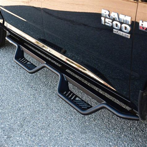 Westin Ram Outlaw Drop Nerf Side Step Bars Textured Black