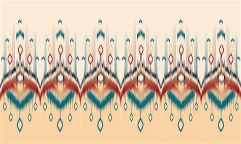 Premium Vector Geometric Ethnic Oriental Ikat Seamless Pattern