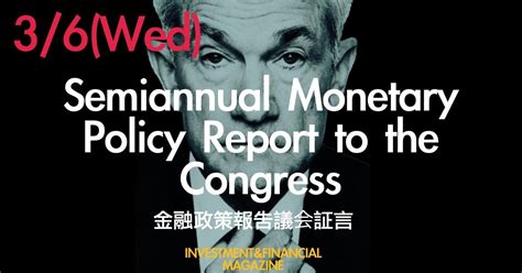 202436 パウエル議長 金融政策報告議会証言（semiannual Monetary Policy Report To The