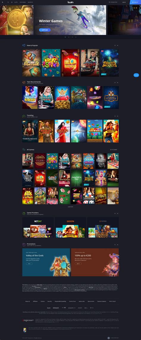 Twin Casino (2021) 🥇 Review | Games - AskGamblers