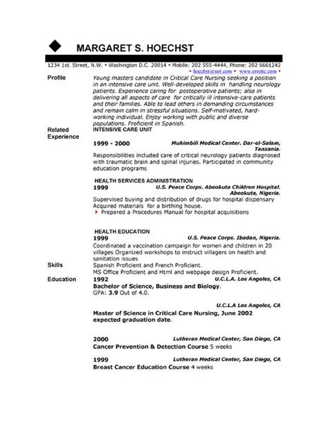 Resume Examples | Example of Resume by EasyJob | The Best Free Example Resumes in a Single Place ...