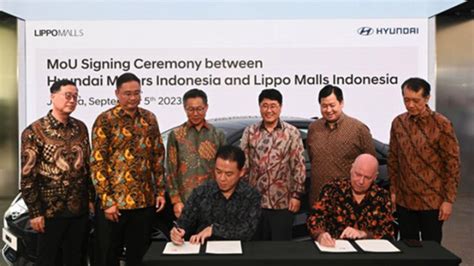 Hyundai Dan Lippo Malls Indonesia Mengubah Mobilitas Dengan Charging