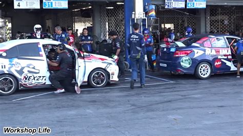 More Race Cars In The Pits Than On The Track Idemitsu Super Endurance