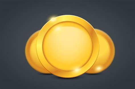 Plain Gold Coin Png