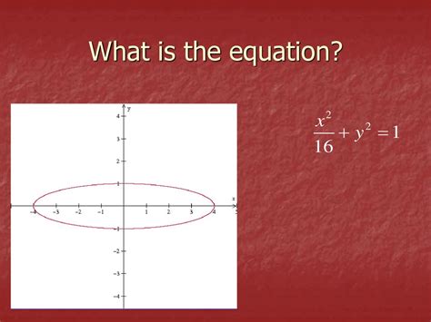 Warm Up: What is it? Ellipse or circle? - ppt download