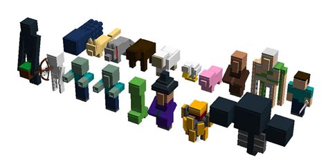 Lego Minecraft Giant Mobs