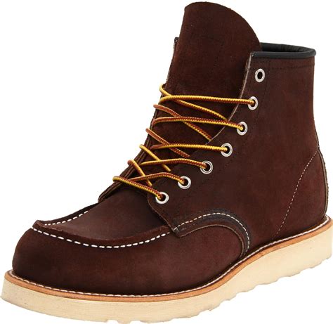 Buy Red Wing Heritage Men S Classic Work Inch Moc Toe Boot Suede