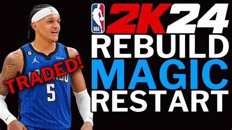 Trading The Entire Magic Starting Lineup In Nba K Youtube