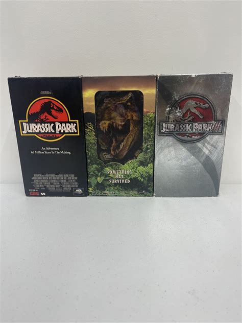 Mavin | Jurassic Park Trilogy VHS Jurassic Park The Lost World Jurassic ...