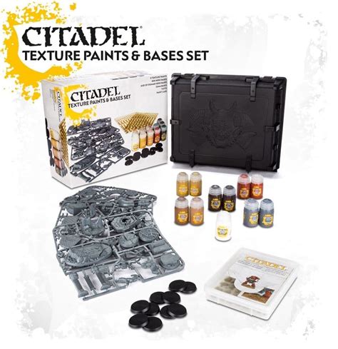 Купить Citadel Texture Paints And Bases Set 2017 цена 8 767 руб в