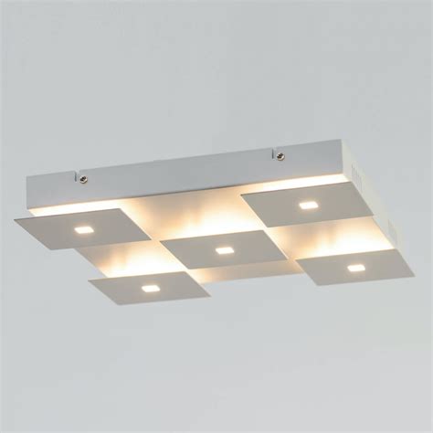 Vierkante Witte Led Plafondlamp Nova