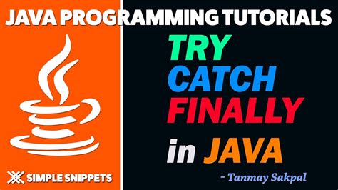 Try Catch Finally In Java Exception Handling Part Youtube