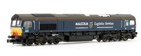 New N Gauge Dapol Class 66 66405 Drs Rails Of Sheffield