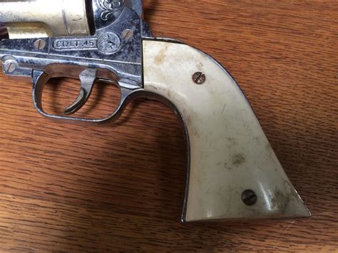 1950s Hubley Colt 45 Toy Cap Gun 14 Long