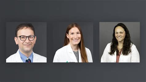 Ahn Welcomes New Medical Oncologists Colon And Rectal Surgeon