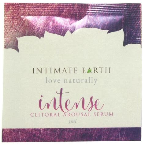 Intimate Earth Intense Clitoral Arousal Serum Foil 1oz For Sale Online Ebay