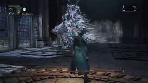 Bloodborne Vicar Amelia Co Op Boss Fight Youtube