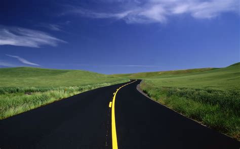 Wallpaper Landscape Hill Nature Grass Sky Field Green Morning