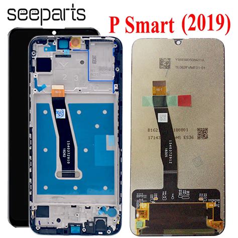 Lcd Asli Untuk Huawei P Smart Tampilan Layar Sentuh Digitizer P