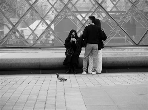 Makeup BW Louvre Paris F Jacques Delaire Flickr