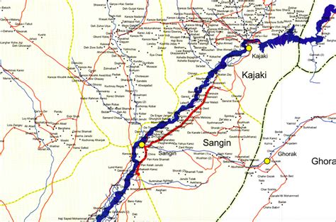 Helmand Province, Afghanistan 2003 Provincial Map – Battle Archives