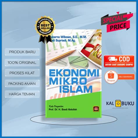 Jual Buku Ekonomi Mikro Islam Karya Sukarno Wibowo Dan Dedi Supriadi