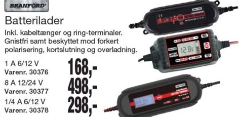 Branford Batterilader Tilbud Hos Harald Nyborg