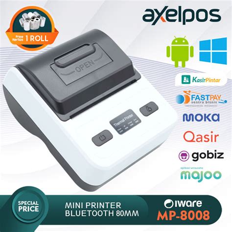 Printer Bluetooth Mini Thermal Kasir Mm Iware Mp Lazada Indonesia