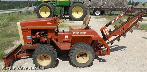 Ditch Witch 2200 Trencher In Decatur Tx Item L1599 Sold Purple Wave