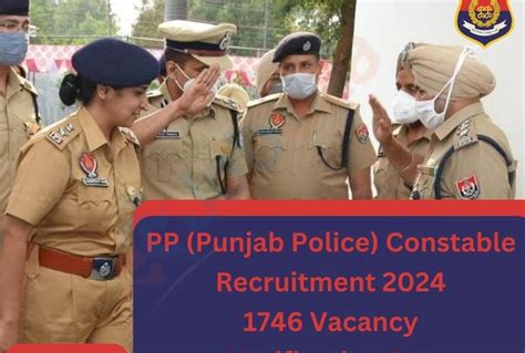 Pp Punjab Police Constable Recruitment Vacancy Apply