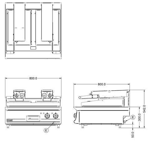 Lincat Opus Oe Electric Clam Griddle