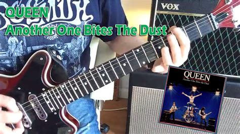 Queen Another One Bites The Dust Guitar Tutorial Lesson With Guitar