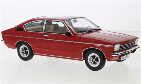 Schaalmodel Opel Kadett C Coupe Rood Mcg