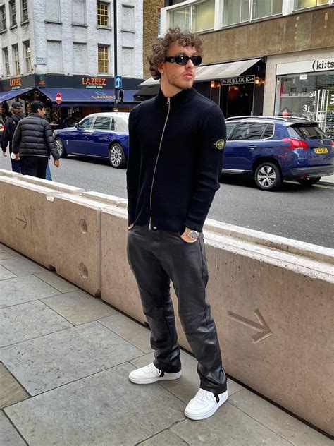 Jack Harlow Wearing Prada Sunglasses And A Stone Island Knit Inc Style