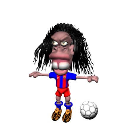 RONALDINHO FC Barcelona Caricature Ubicaciondepersonas Cdmx Gob Mx