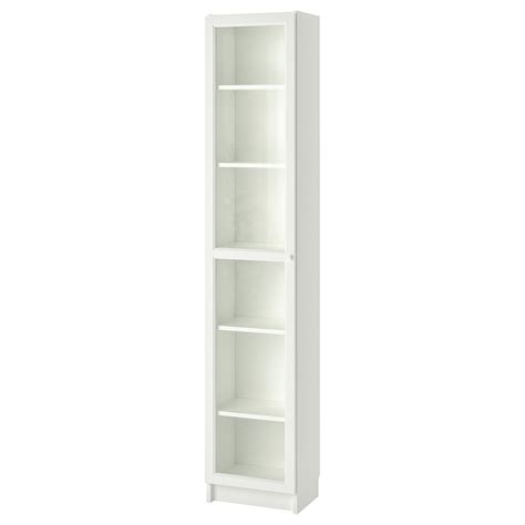 Billy Oxberg Bookcase With Glass Door White Glass 40x30x202 Cm 153 4x113 4x791 2 Ikea Ca