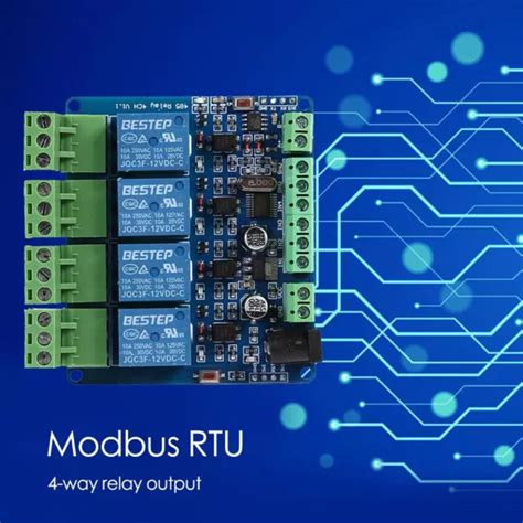 Modbus Rtu Way V Relay Module Switch Way Relay Output Rs