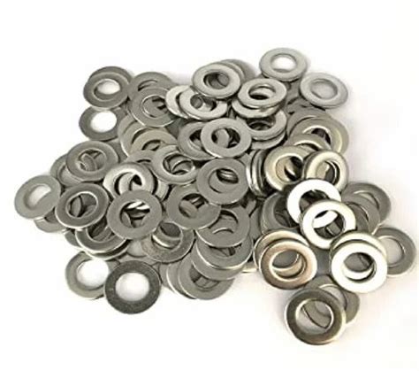 Zinc Plated Stainless Steel Ss Plain Washer Round At Rs Piece