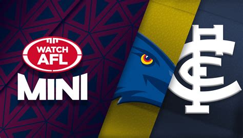 Adelaide Crows Vs Carlton Blues AFL Live Scores