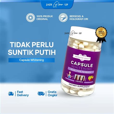 Jual Capsule Whitening Pemutih Seluruh Tubuh Pemutih Kulit Badan