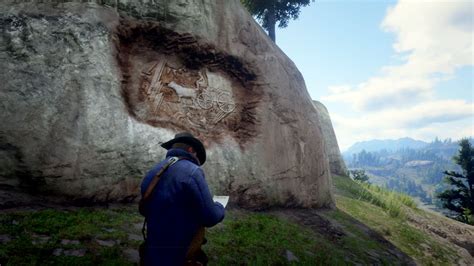 Le Mystère Des Gravures Rupestres De Red Dead Redemption 2 Expliqué