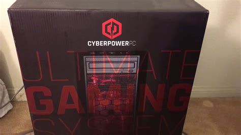 Cyberpower Pc Gamer Xtreme Unboxing Gxivr A Best Deal Youtube