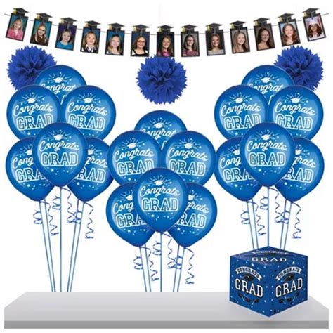 Red Congrats Grad Graduation T Table Decorating Kit