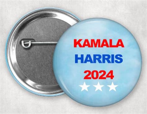 Kamala Harris 2024 Campaign Pins Button 225 See Video Ebay