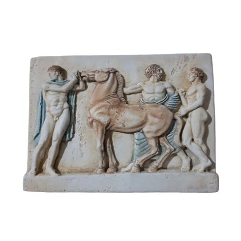 West Frieze of the Parthenon Wall Sculpture Greek Handmade Replica Statue 20cm - Etsy